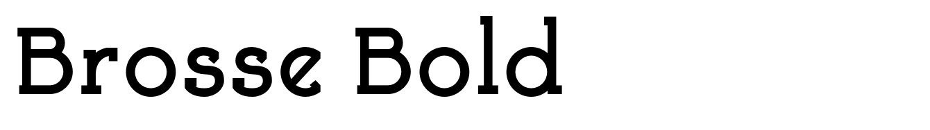 Brosse Bold
